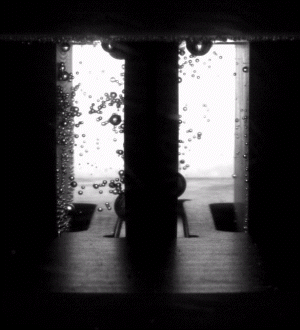 an animated give showing gas bubbles moving an animated give showing gas bubbles moving