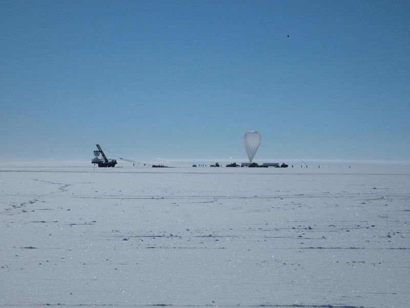The radio pulses were detected by the Antarctic Impulsive Transient Antenna (ANITA) experiment, designed to detect radio waves from cosmic rays hitting the atmosphere from balloons high above Antarctica.