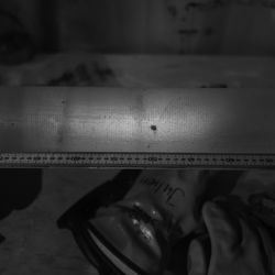 1.5 million year old ice core section. 