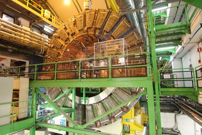 large hadron collider at CERN in Geneva