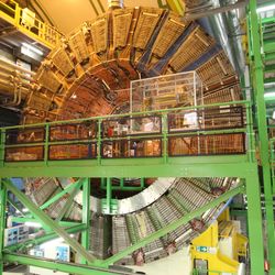large hadron collider at CERN in Geneva