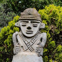 A Muisca statue in Colombia