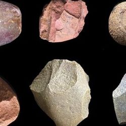 Examples of Oldowan tools