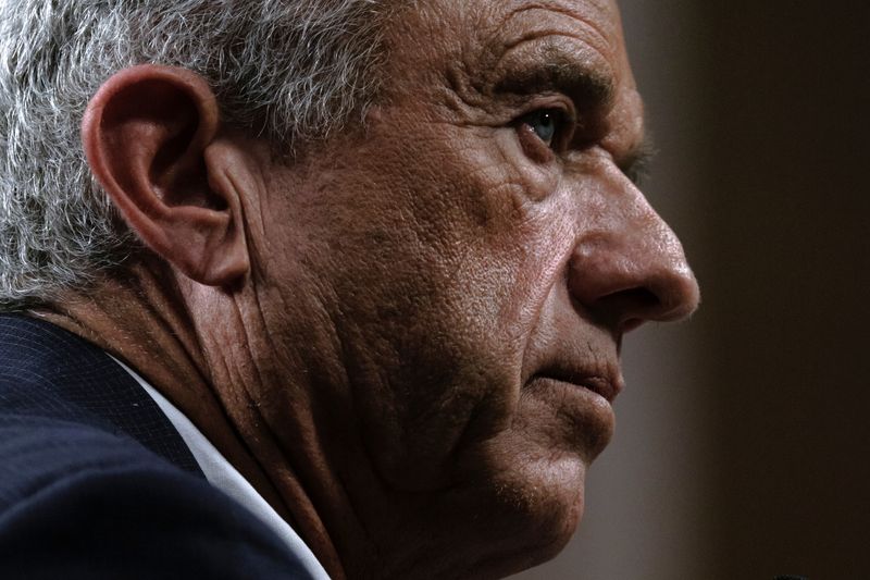 close up side profile of robert f. kennedy jr