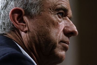 close up side profile of robert f. kennedy jr