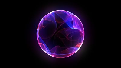 A time crystal is a quantum state of particles in which the particles are in repetitive motion, and thus very hard to illustrate for an article on them.