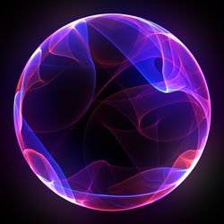 A time crystal is a quantum state of particles in which the particles are in repetitive motion, and thus very hard to illustrate for an article on them.