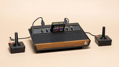 An old Atari console.