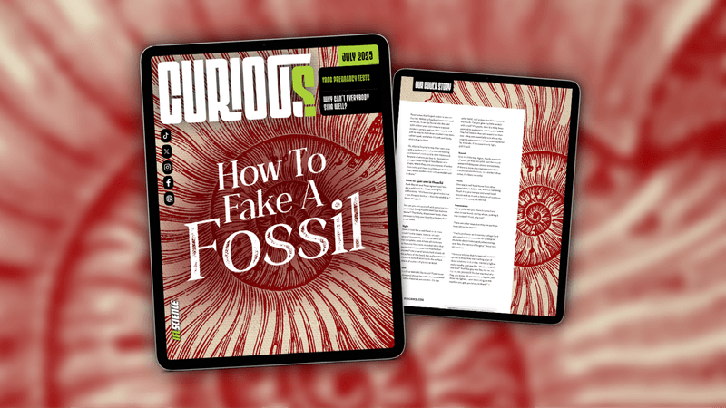 CURIOUS Issue 36: How to fake a fossil