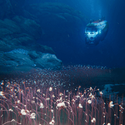 submersible finds deepest ever ecosystem