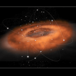 The center of the Milky Way has many mysteries, including ionized hydrogen without an apparent cause and gamma rays at a distinctive energy