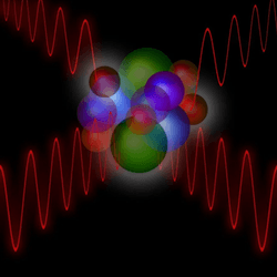 When sufficiently photons interact they don't just pass through each other but create virtual particles that can change reality.