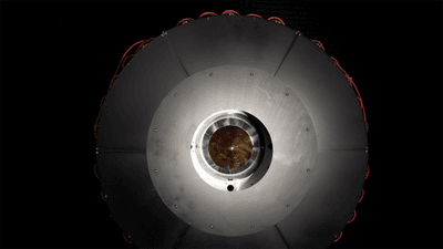 PRAD receiver for collecting wirelessly-transferred power.