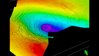 silverpit crater diagram