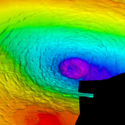 silverpit crater diagram