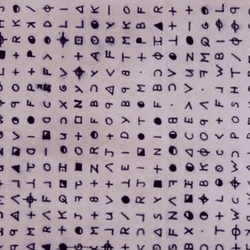 A letter from Zodiac Killer, now possessed by the FBI, that was sent to the San Francisco Chronicle newspaper on November 8th 1969